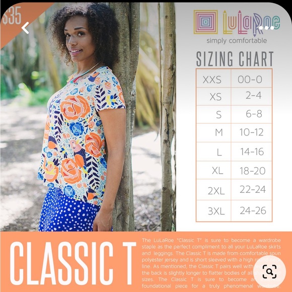 BOGO FREE Lularoe Classic Tee - Picture 4 of 4